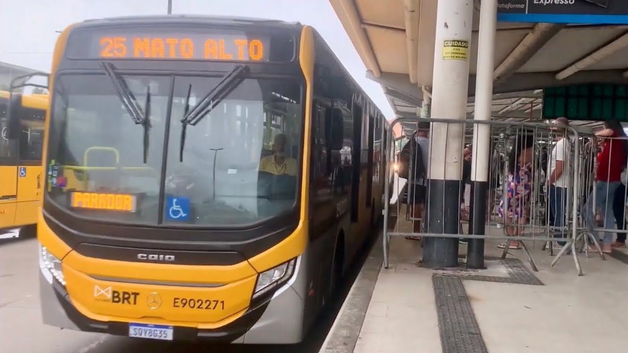 Mobi-Rio / Linha 25 | Alvorada X Mato Alto (Parador - Trajeto completo)