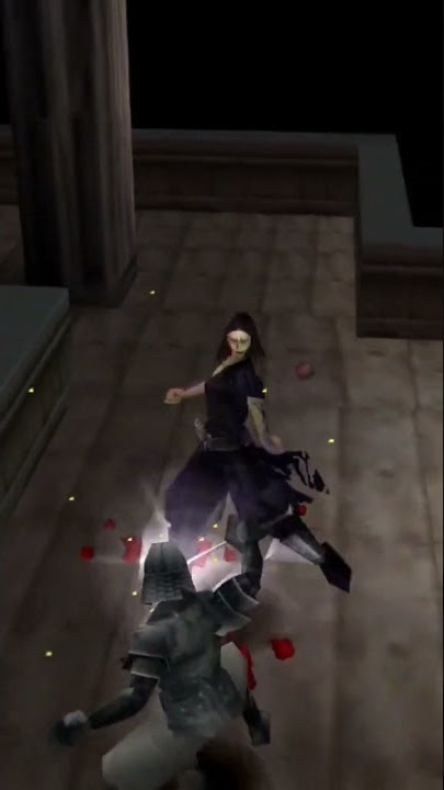 Battle with Onikage 👺👹 Tenchu 1 - PS1 (Retro Game) #shorts