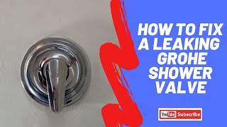 How to Fix a Leaking Grohe Shower Valve