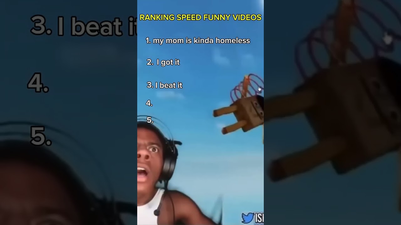 RANKING ISHOWSPEED FUNNY VIDEOS #ishowspeed #funnyvideo