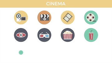 120 Flat Animated Vector Icons | After Effects (AE) Template VideoHive | 16503052