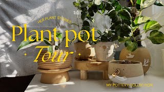 Plant pot tour | my pottery collection!