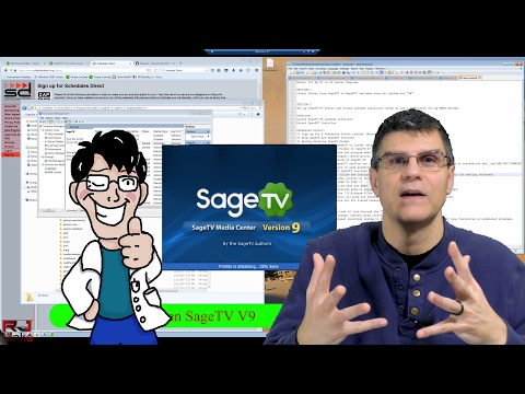Upgrading to SageTV V9 With Schedules Direct Part 2 (4K)