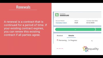 Salesforce CPQ Class Week 9: Finalize Orders, Amendments, Contracts & Renewals | ITequality