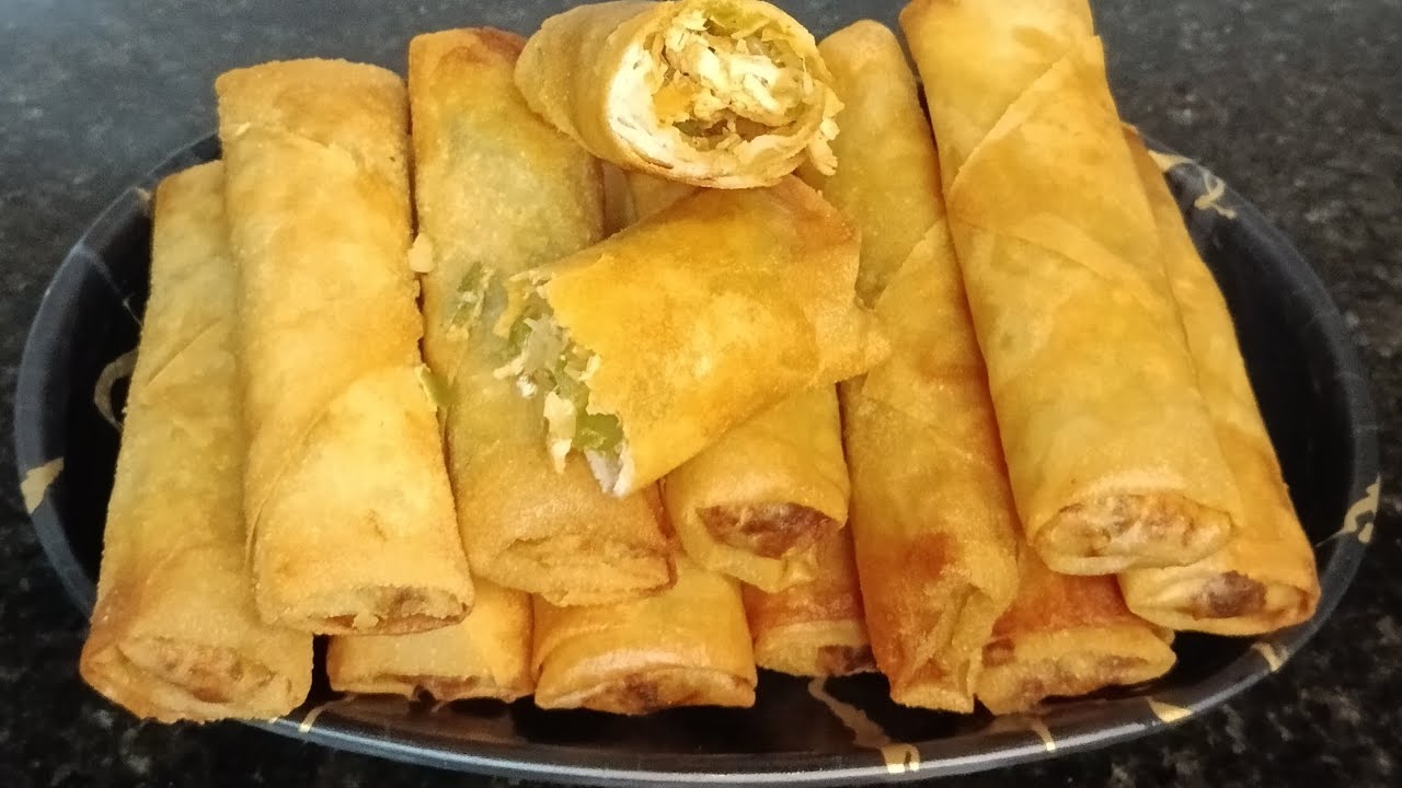 Ramzan special chicken spring roll recipe 