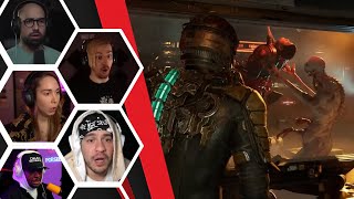 Lets Player's Reaction To The First Necromorph Encounter - Dead Space: Remake