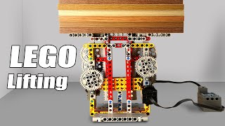 Testing Lifting Lego Mechanisms 10KG Wooden