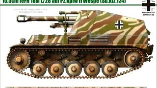 картинка: САУ Wespe, Германия, 1942 год