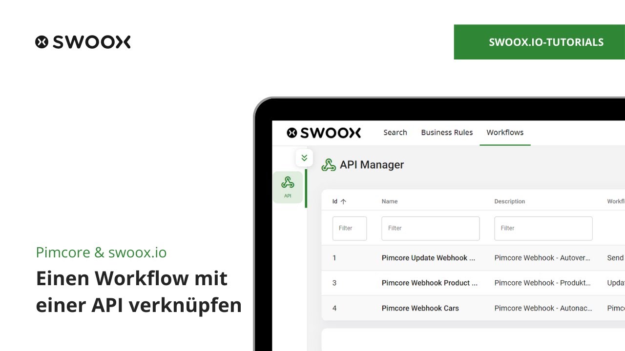 Ein Workflow mit einer API verknüpfen | Workflow Engine | swoox.io ...