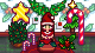 I Build a Cosy Winter Cabin in Stardew Valley! 🧣🎄🛷