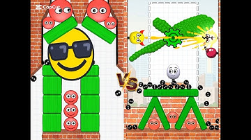 Draw puzzle ball v/s hide ball android and ios gameplay puzzle solve tricky puzzle hide puzzle game