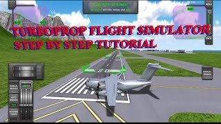 How to Play TURBOPROP Flight Simulator - Step-by-Step Tutorial screenshot 1