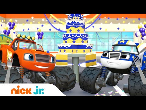 Вспыш и чудо-машинки | Вспыш пытается поймать сбежавший торт | Nick Jr. Россия