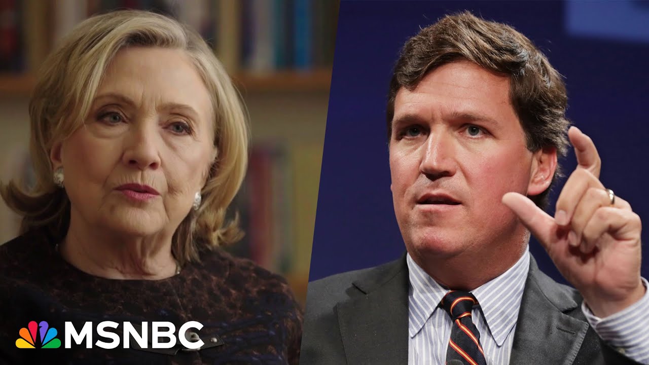 He is a useful idiot Hillary Clinton scorns Tucker Carlson over Putin interview