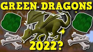 How Good Is Killing Green Dragons?  | Ultimate Green Dragons Guide Old School Runescape 2022