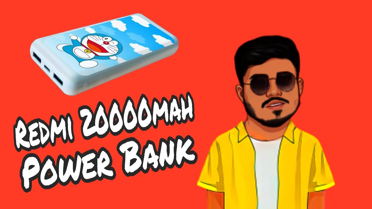 Redmi 20,000 mah power bank the best power bank in the market YouTube