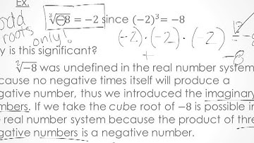 8 7 Powers and Roots of Negative Numbers