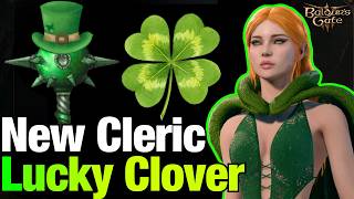 LUCKY CLOVER Domain Cleric Mod in Baldur's Gate 3