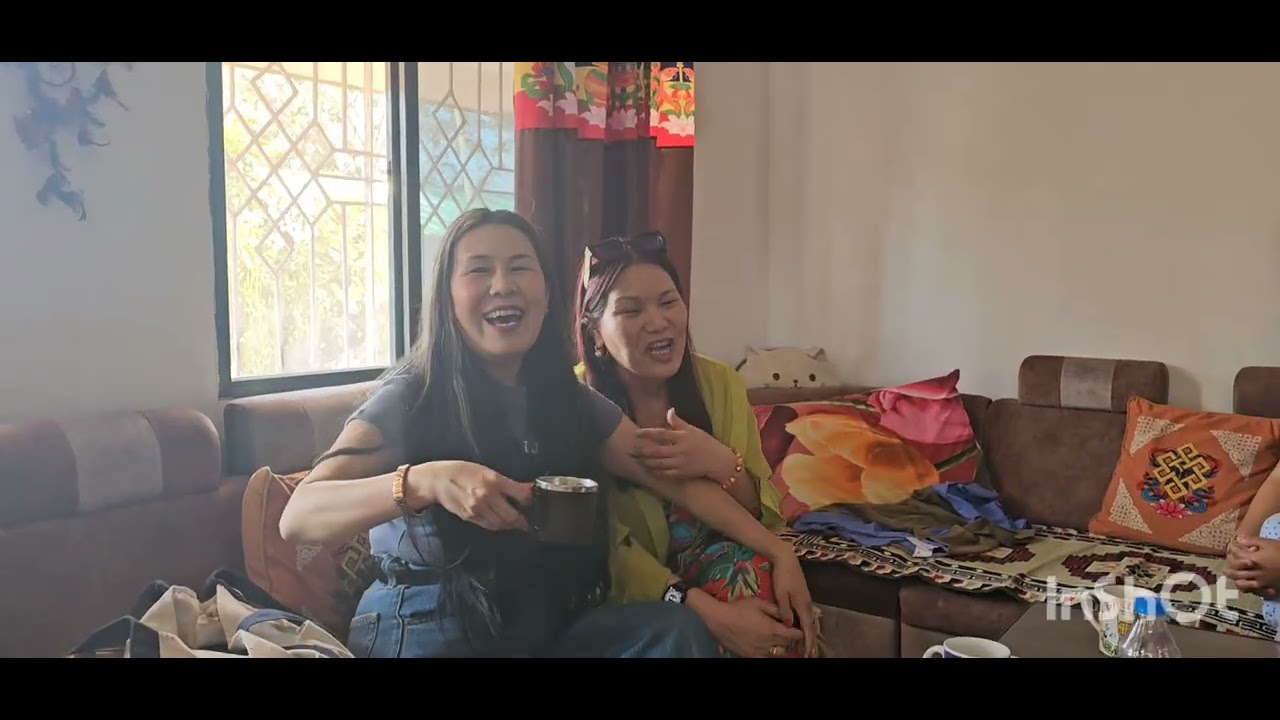 Childhood bestfriend meeting almost after 15 years & our family making Losar dherga