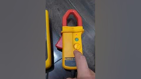 Fluke i410 how to measure AC amp current with Fluke 87v multimeter