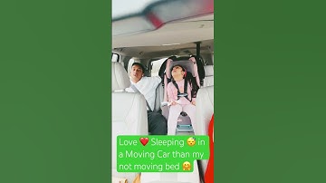 Who Else like to sleep in a car 🚗 ? #shorts