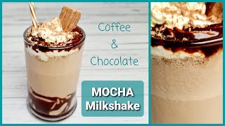 Chocolate Coffee Milkshake (Mocha Milkshake) - Slow The Cook Down