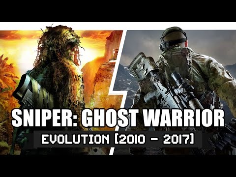 วิวัฒนาการเกม Sniper: Ghost Warrior ปี 2010 - 2017