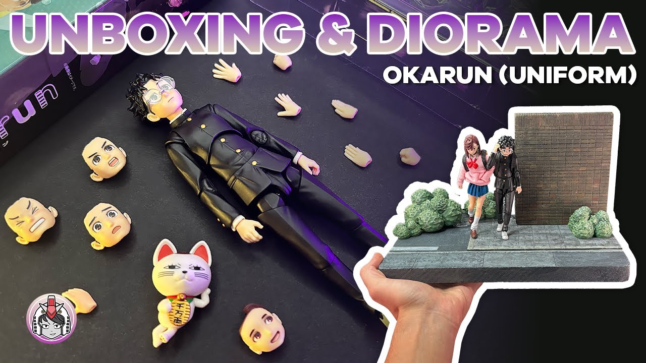 OKARUN becomes MOMO's friend! DIORAMA | SHFiguarts | Speed