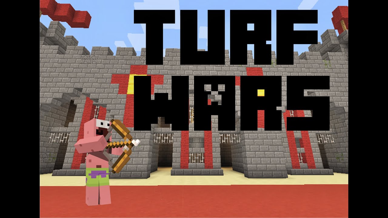 Minecraft: TURF WARS EPIC FAILS w/ Hihgujg and TheGameCadet!