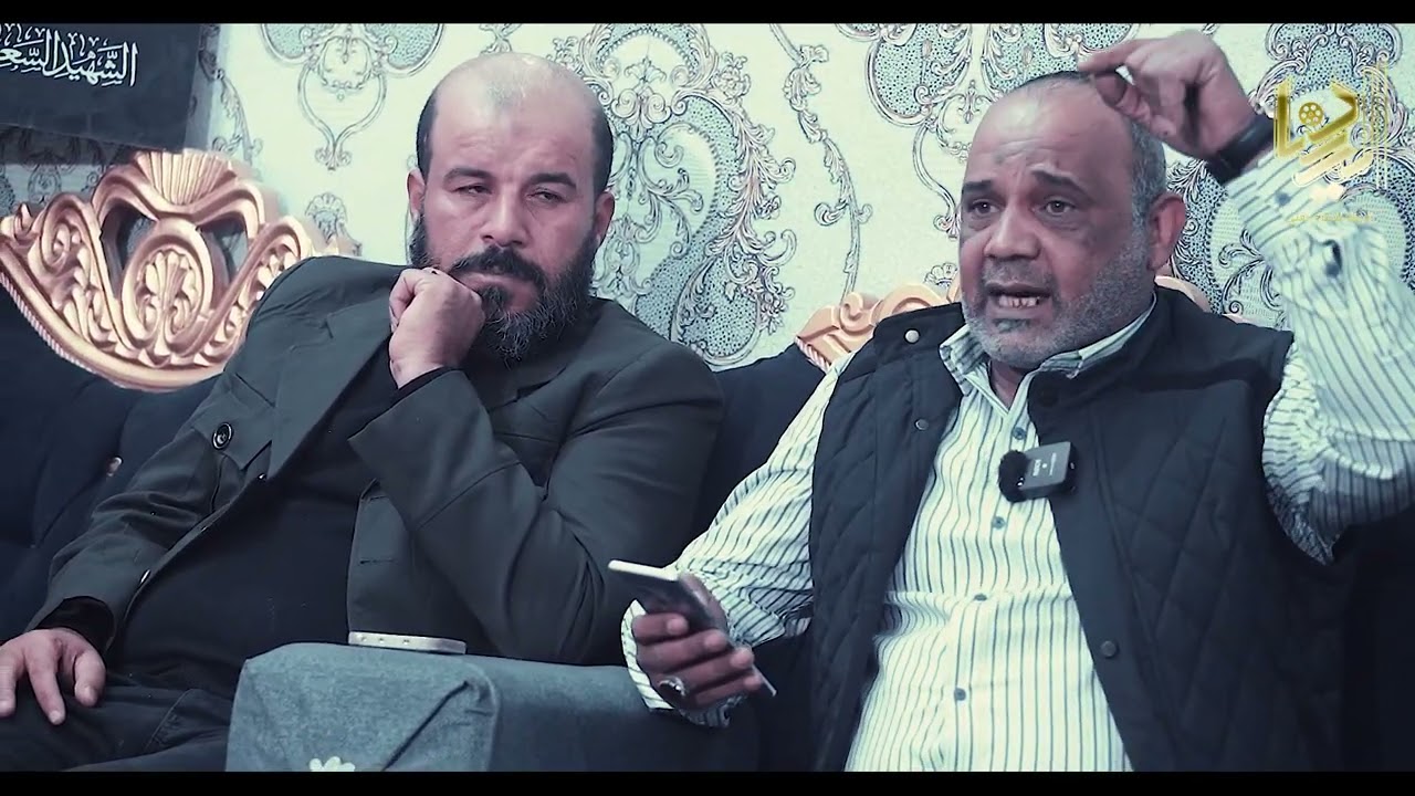 الشاعر عقيل الحسيناوي في دار الحاج العميد رحيم راشد الابراهيمي