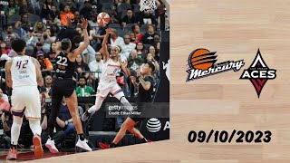 Full Game : Phoenix Mercury vs Las Vegas Aces - September 10, 2023 | WNBA Reguler Season