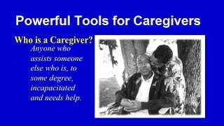 Powerful Tools for Caregivers