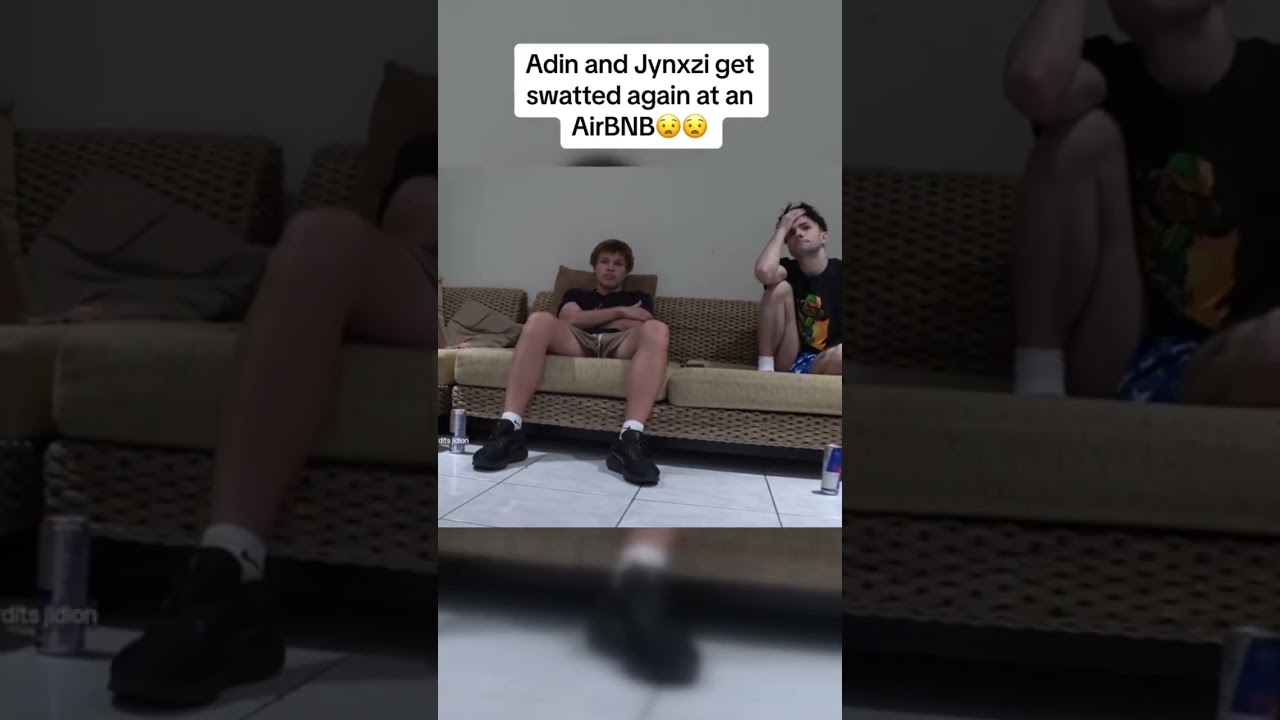 Adin & Jynxzi Get Swatted🚨🚔.. 
