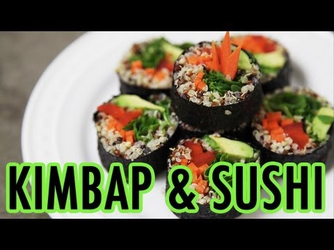 Vidéo: Différence Entre Kimbap Et Sushi