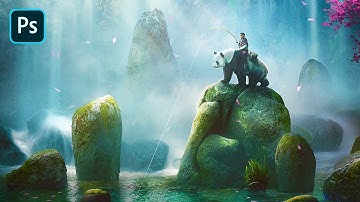 Gone Fishing | Photoshop Manipulation Speed Art