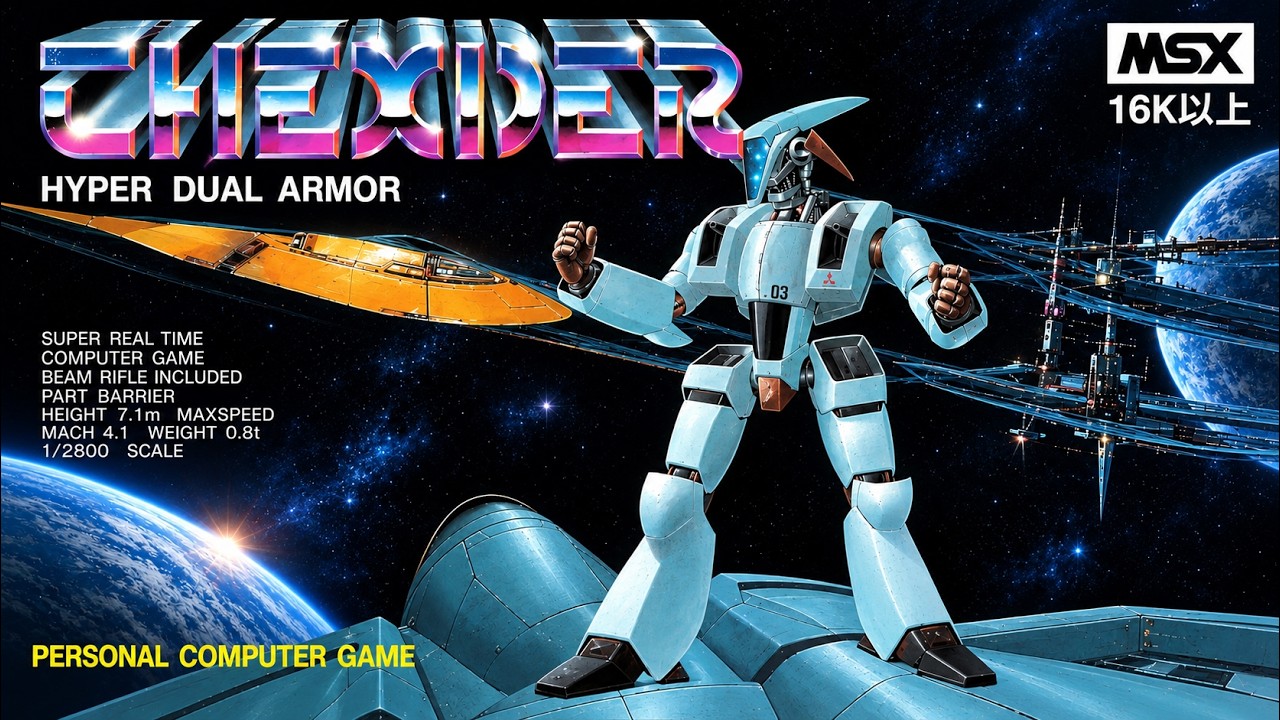 Thexder MSX: Hibiki Godai & Compile's Masterpiece - YouTube
