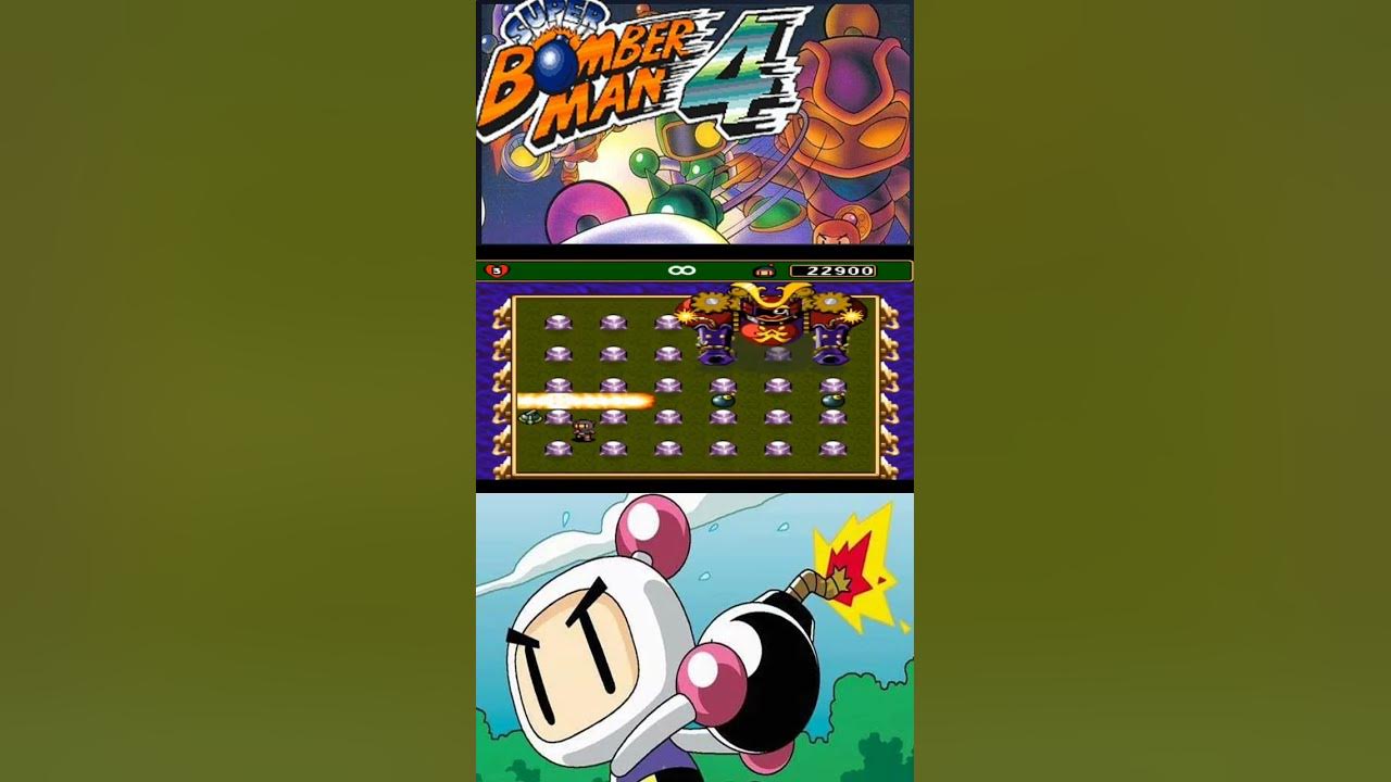 Kids Grace: Classic Games Review: Super Bomberman 4