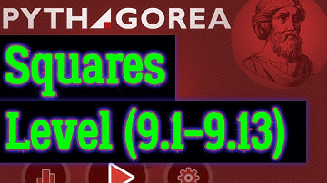 Pythagorea Squares Complete Level (9.1-9.13) solution walkthrough
