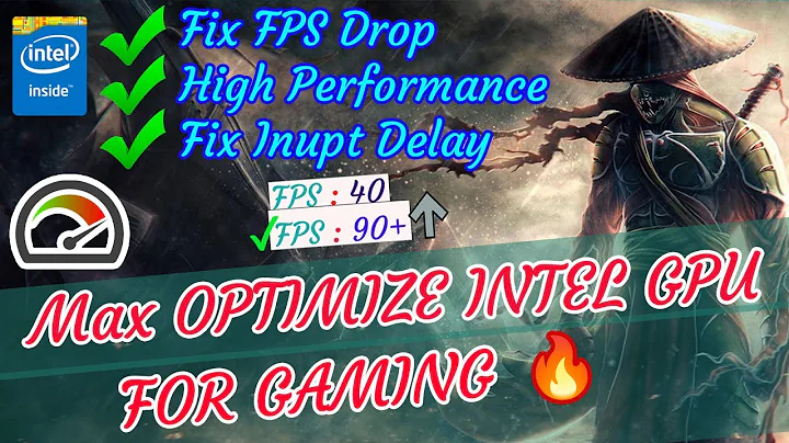 ✅Optimize intel hd graphics for gaming | Best Setting For High Performance🌀 | New Trick 2021
