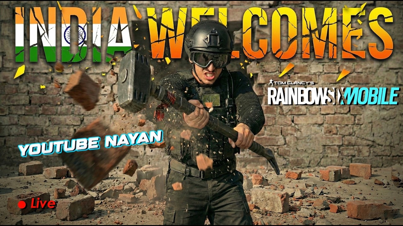 🚨 GLOBAL LAUNCH DAY! Playing R6 Mobile LIVE With Viewers