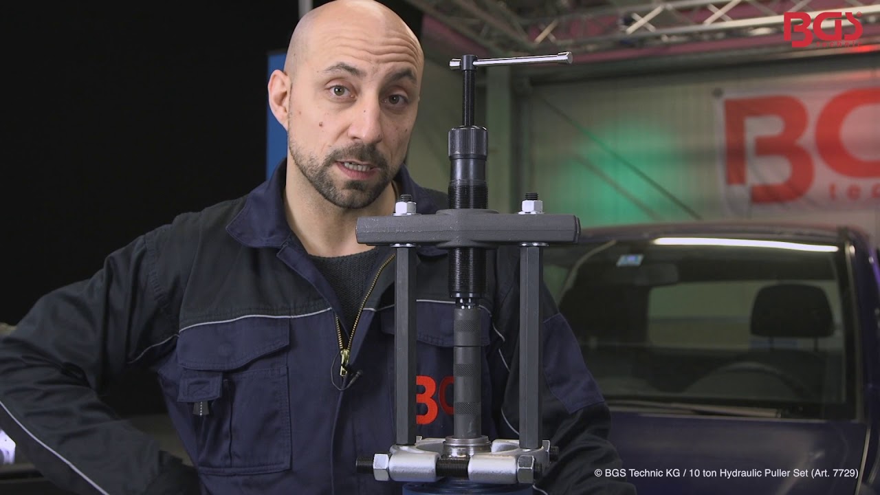 Kit extracteur hydraulique | 10 t | 25 pièces