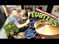 Teenage mutant ninja turtles theme drum cover