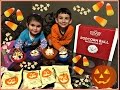 DIY Halloween Popcorn Ball Decorating Kit! Candy Corns, Tootsie Rolls &amp; more!