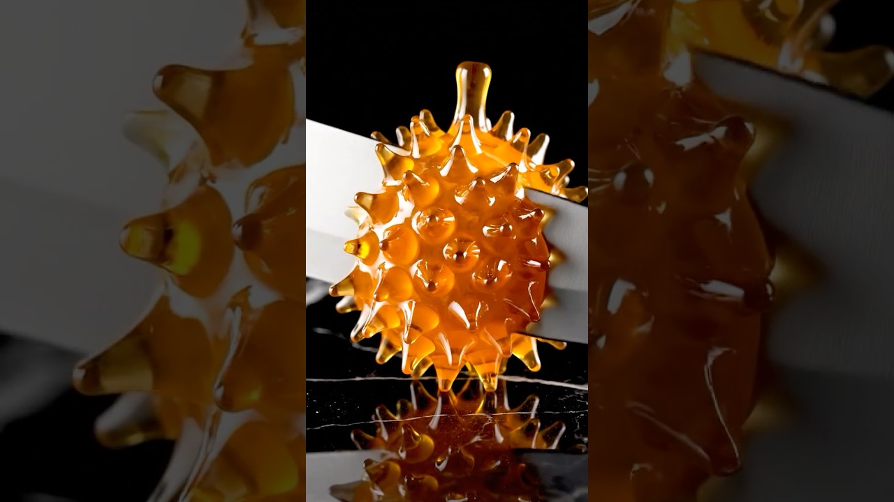 ASMR Glass Fruit Cutting Part 1: The Most Satisfying, Hyper-Realistic Cuts 🍓💎