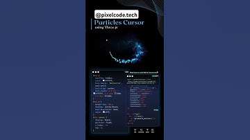 Particles Cursor Using Three.Js | Cursor Animation