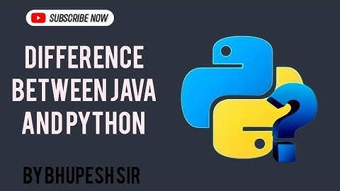 difference between Java and Python | Python tutorial in hindi 
