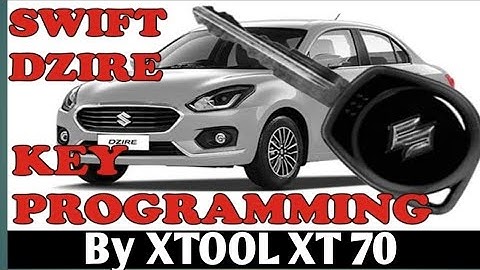 swift dzire key proggraming by xtool XT70