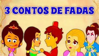 3 Contos de Fadas | Contos Infantis | Cinderella | A Bela Adormecida | Portuguese Fairy Tales