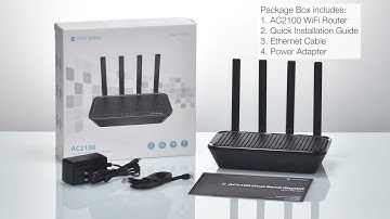 How to set up rockspace AC2100 Wi-Fi Router?