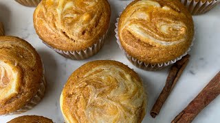 Pumpkin Cream Cheese Muffins- Pumpkin Fall Recipes